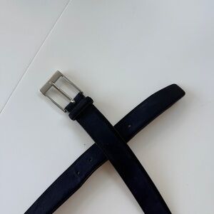 Magnanni Men’s Suede Navy Belt
